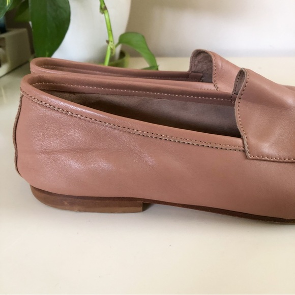 Mansur Gavriel Lambskin Round-Toe Sock Loafers - Picture 4 of 16